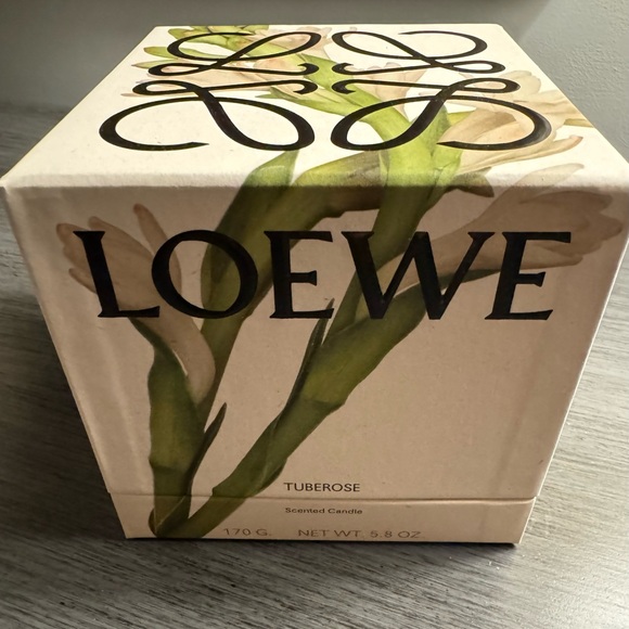 Loewe Tuberose Scented Candle Box